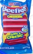 PUREFOODS BEEFIES LOTS A CHEESE REGULAR 1Kg