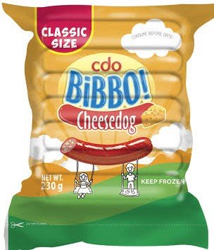 CDO BIBBO CHEESEDOG REG 230g