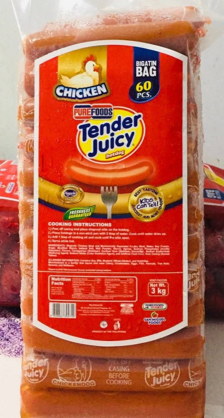 PUREFOODS TENDER JUICY BIGATIN CHICKEN 3Kg