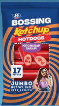 BOSSING KETCHUP HOTDOGS JUMBO 17 1Kg