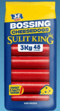 BOSSING CHEESEDOGS SULIT KING 3Kg 48