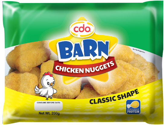 CDO BARN CHICKEN NUGGETS 200g