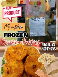 MAESTRO CRUNCHY CHICKEN PATTIES 1Kg
