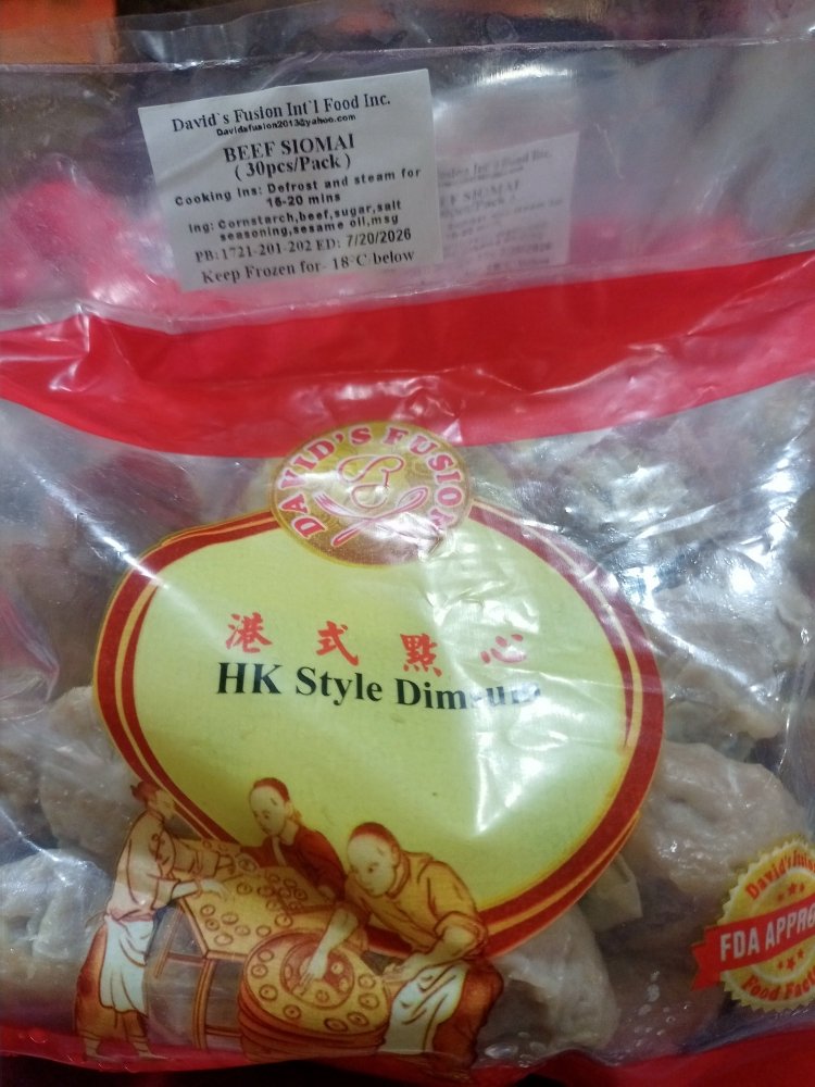 DAVIDS BEEF SIOMAIO 30pcs per pack