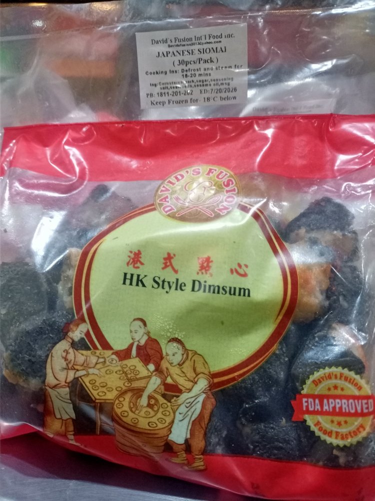 DAVIDS JAPANESE SIOMAI 500g