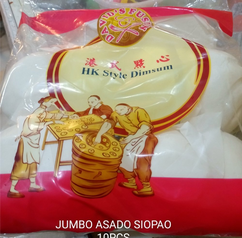 DAVIDS ASADO CHICKEN SIOPAO JUMBO 1K