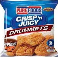 PUREFOODS DRUMMETS NUGGETS 240g
