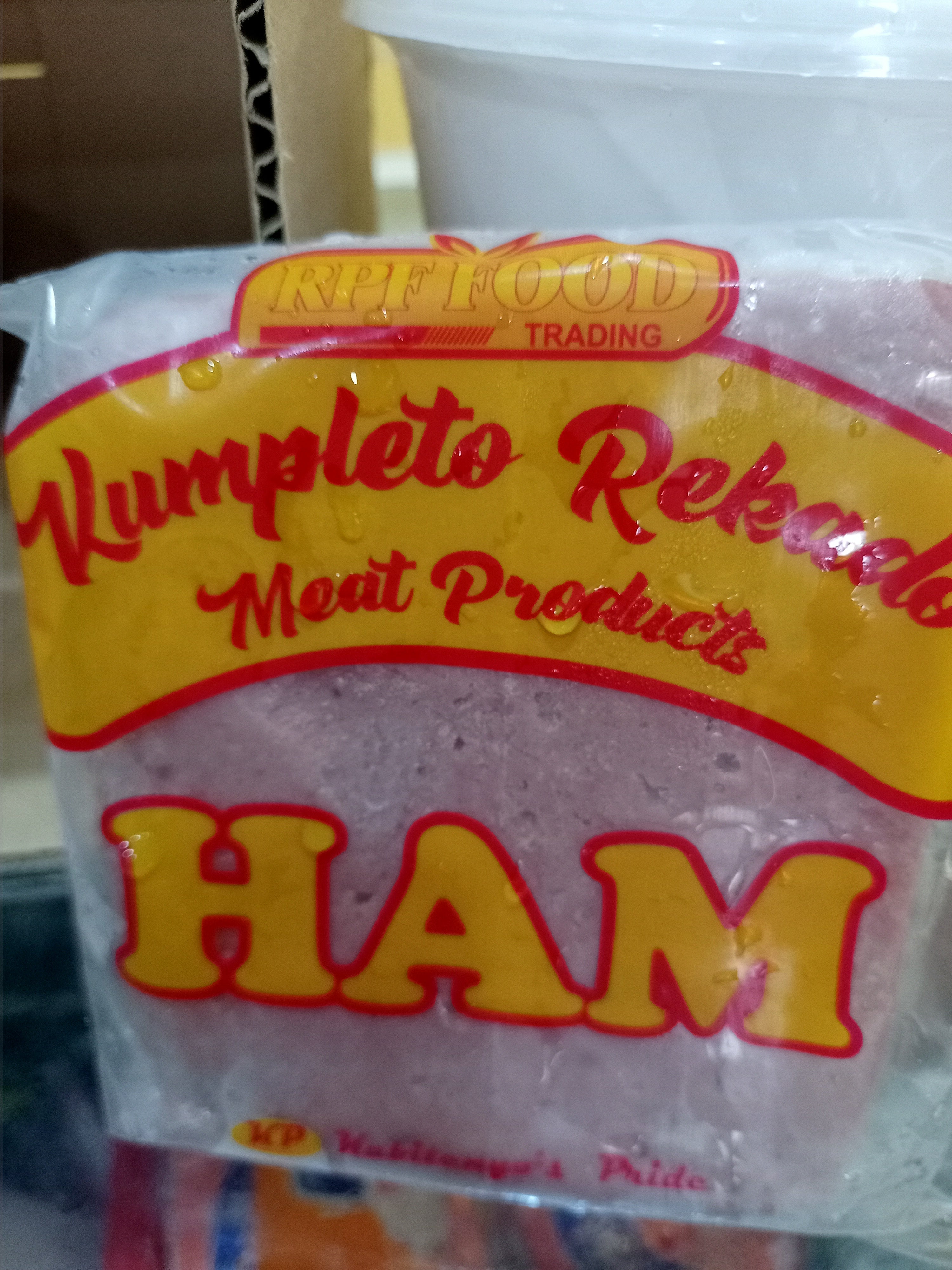 RPF SLICE SQUARE HAM 250g