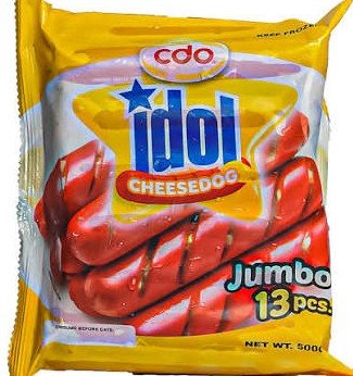 CDO IDOL CHEESEDOG JUMBO 500g