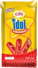 CDO IDOL CHEESEDOG REGULAR 1KG (9 per box)