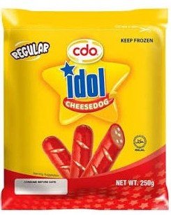 CDO IDOL CHEESEDOG REGULAR 250g