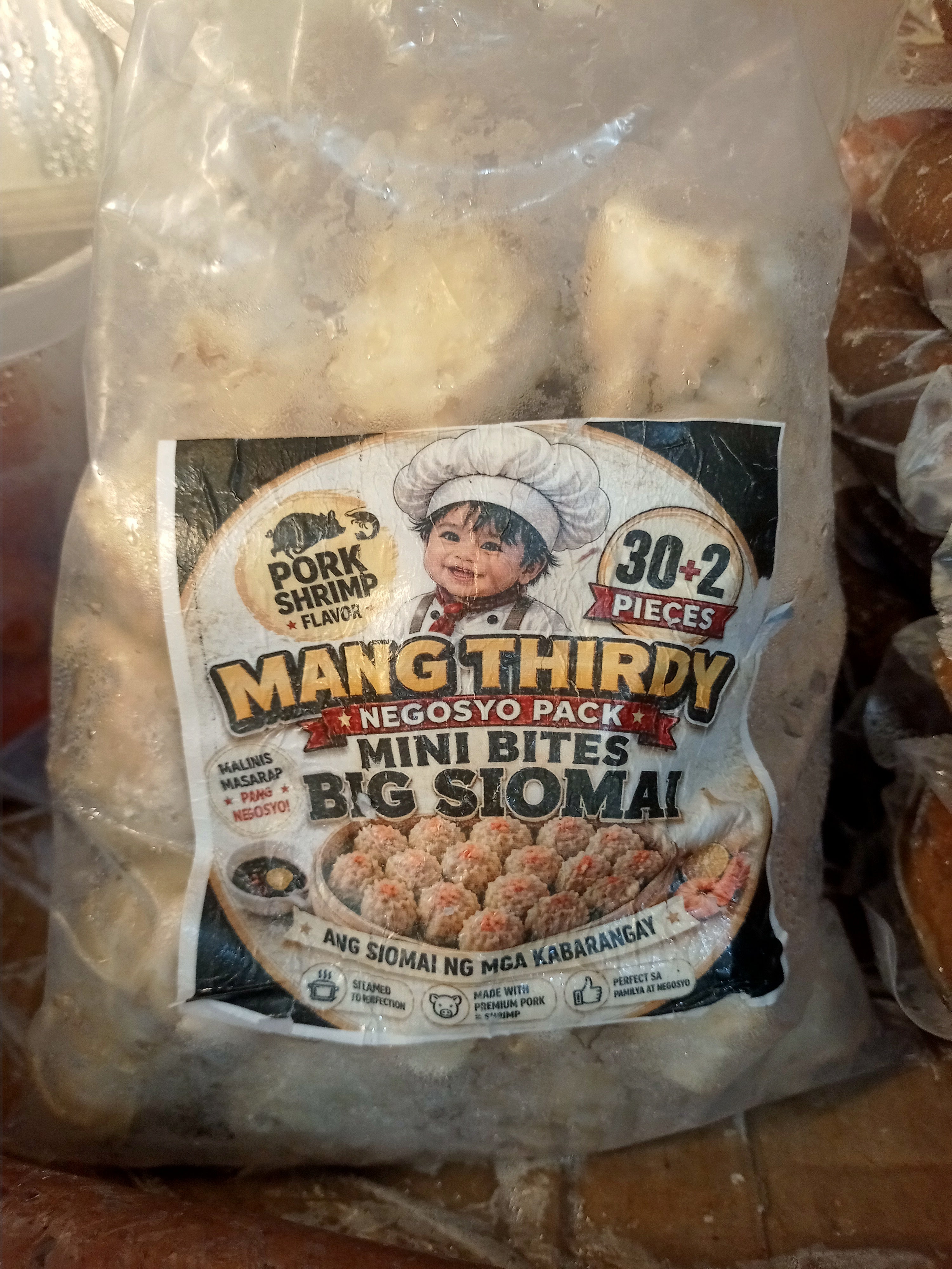 MANG THIRDY MINI BITES PORK SHRIMP BIG SIOMAI