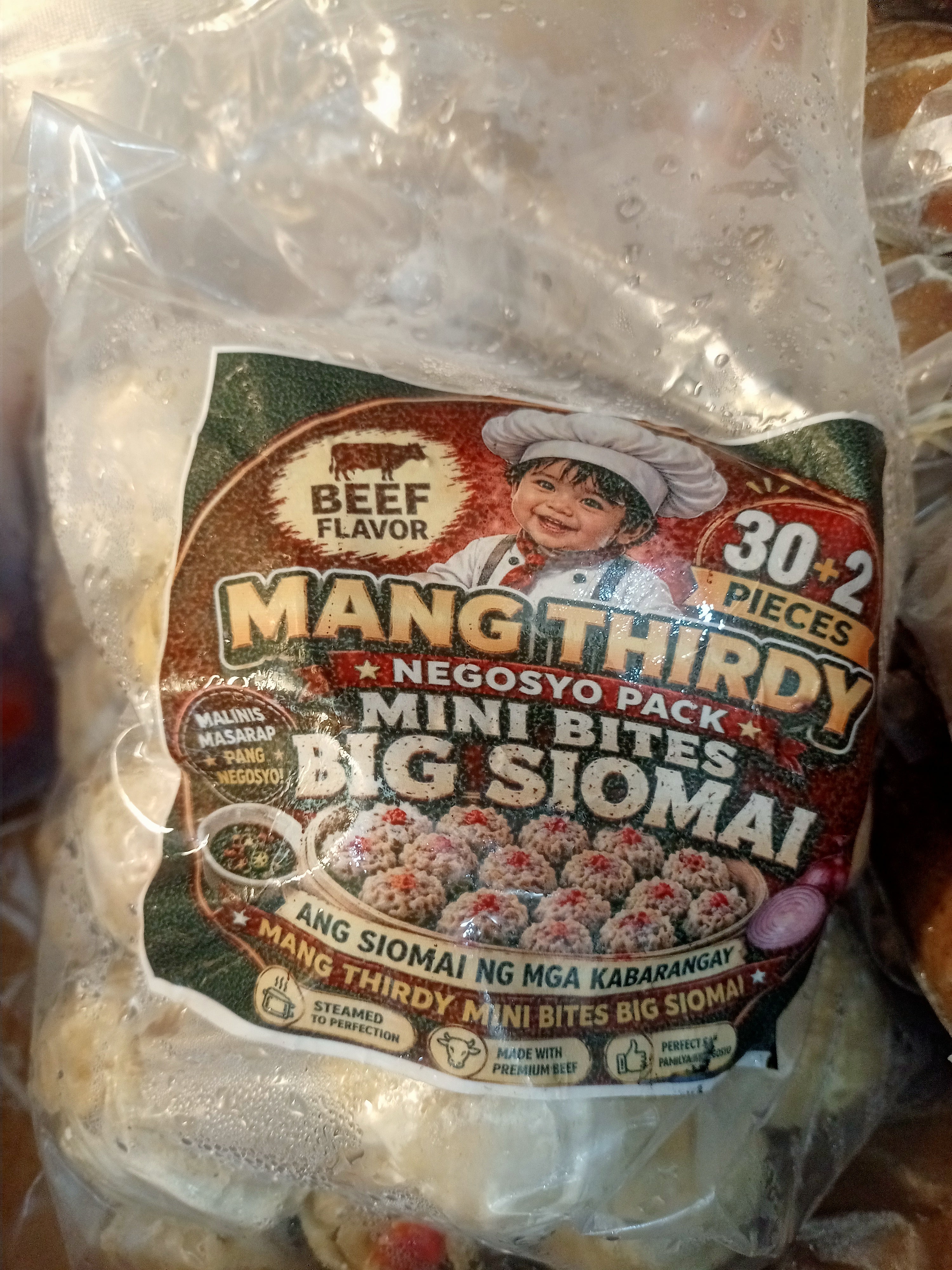 MANG THIRDY MINI BITES BEEF BIG SIOMAI