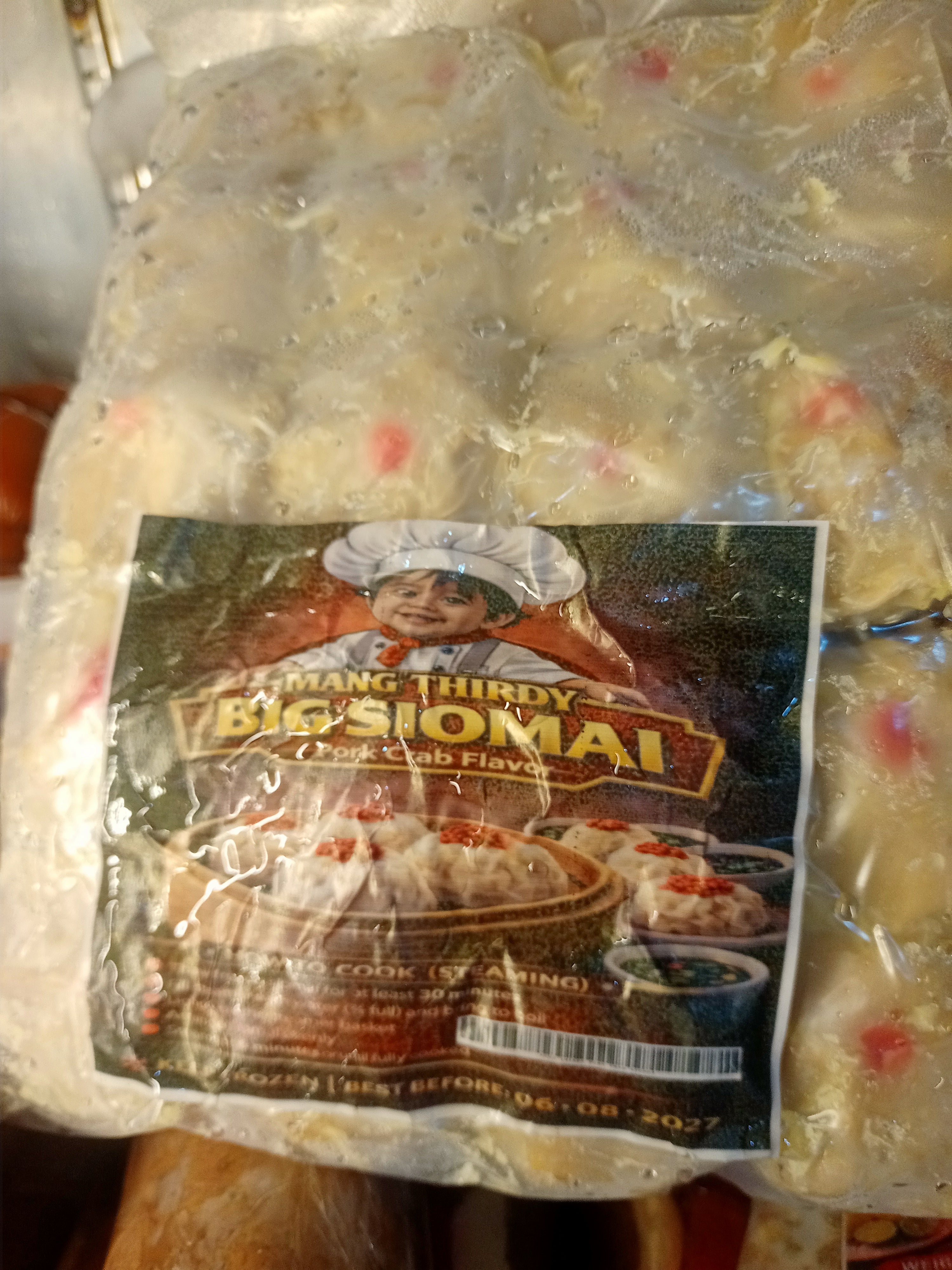 MANG THIRDY BIG SIOMAI PORK & CRAB FLAVOR 1kL BY 20s