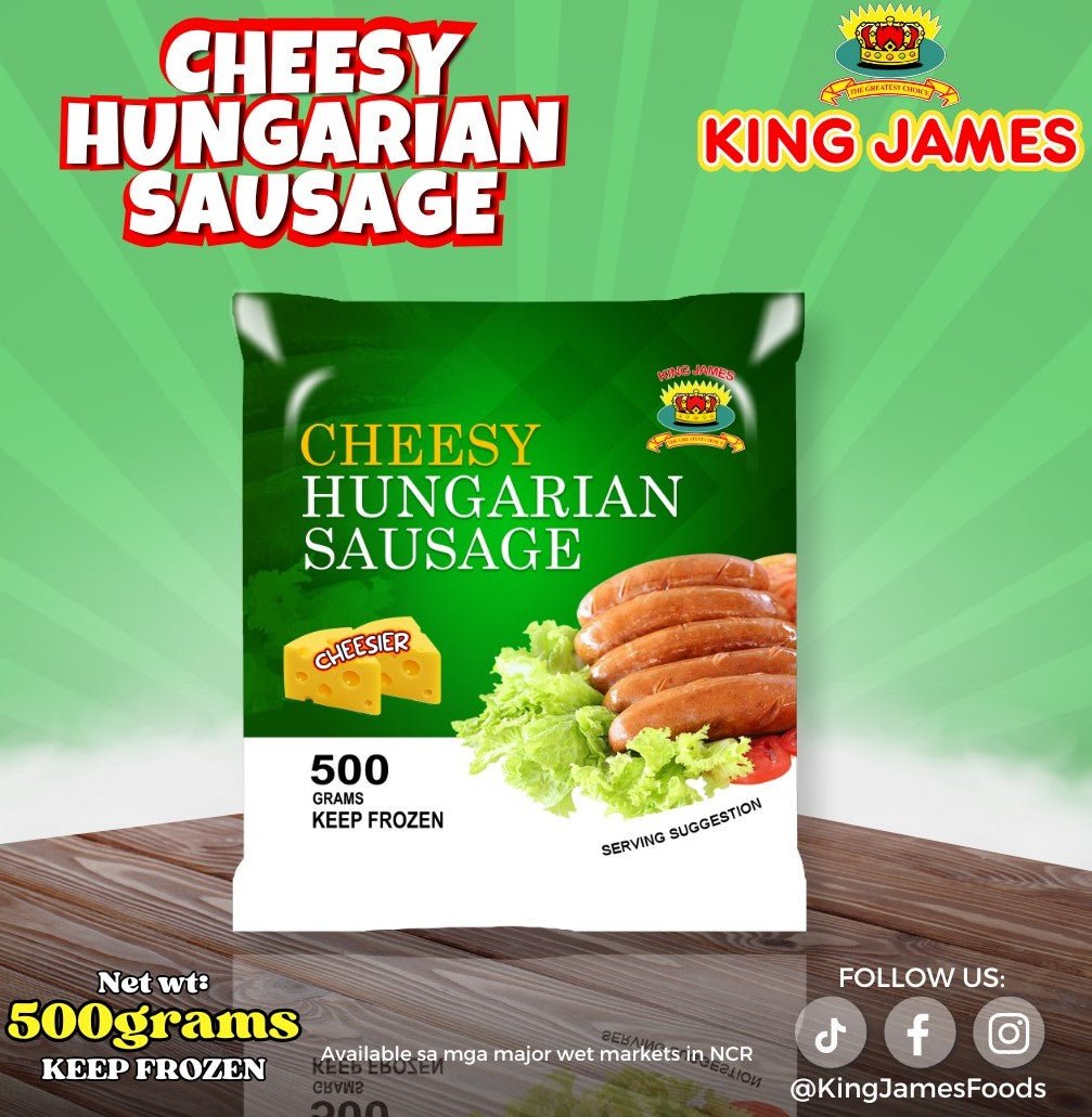 KJ CHEESY HUNGARIAN SAUSAGE 500g