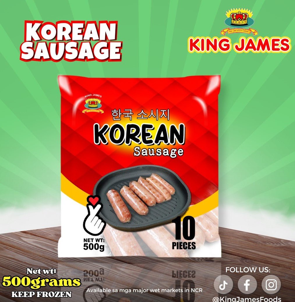 KJ KOREAN SAUSAGE 500g 10