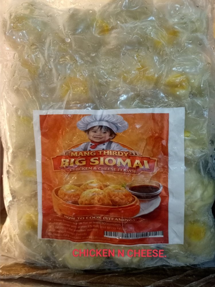 MANG THIRDY BIG SIOMAI CHICKEN FLAVOR 1KG 20pcs