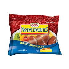 CDO FAVORITE BEEF LONGGANISA 250g