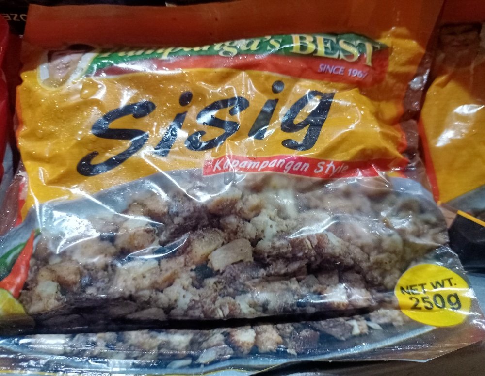 PAMPANGA'S BEST SISIG KAPAMPANGAN STYLE 250g (20PC/BOX)