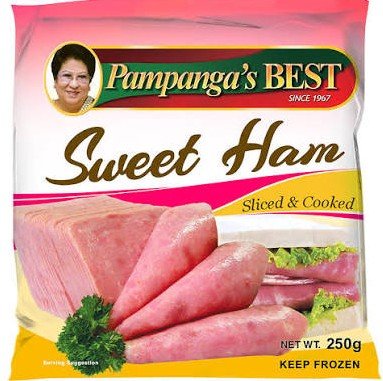 PAMPANGA'S BEST SWEET HAM 250g (40pcs per Box)