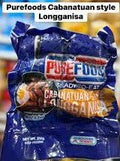 PUREFOODS CABANATUAN LONGGANISA 250g