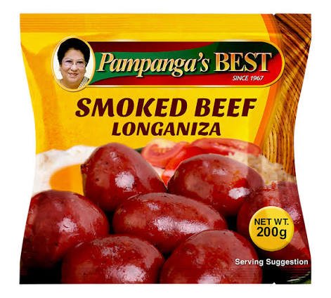 PAMPANGA'S BEST SMOKE BEEF LONGANIZA 200g