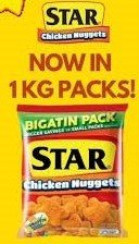 STAR CHICKEN NUGGETS 1Kg