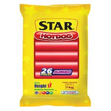 PUREFOODS STAR HOTDOG JUMBO 1Kg