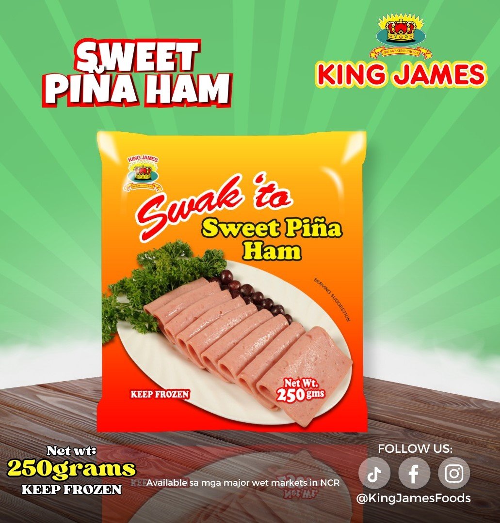 KJ SWAK TO SWEET PIÑA HAM 250g