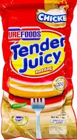 PUREFOODS TENDER JUICY CHICKEN HOTDOG 1Kg