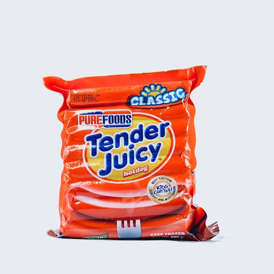 PUREFOODS TENDER JUICY HOTDOGS 500g 16